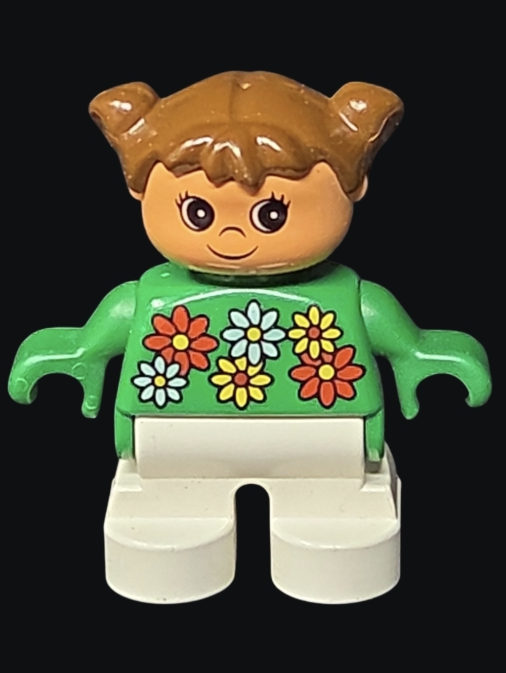 Vintage Lego Duplo "Type 2 Girl" Building Figure #6453pb026